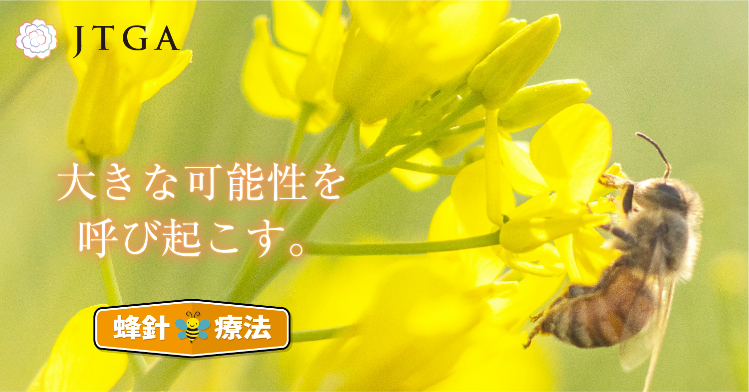 蜂針療法バナー